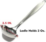 Cooking spoon, 11.5 inches, stainless steel - Image 2